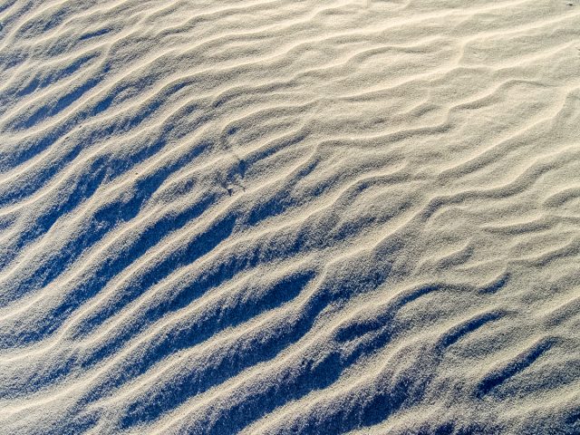 Planar view of wind ripples in medium sand, Ténéré, Niger